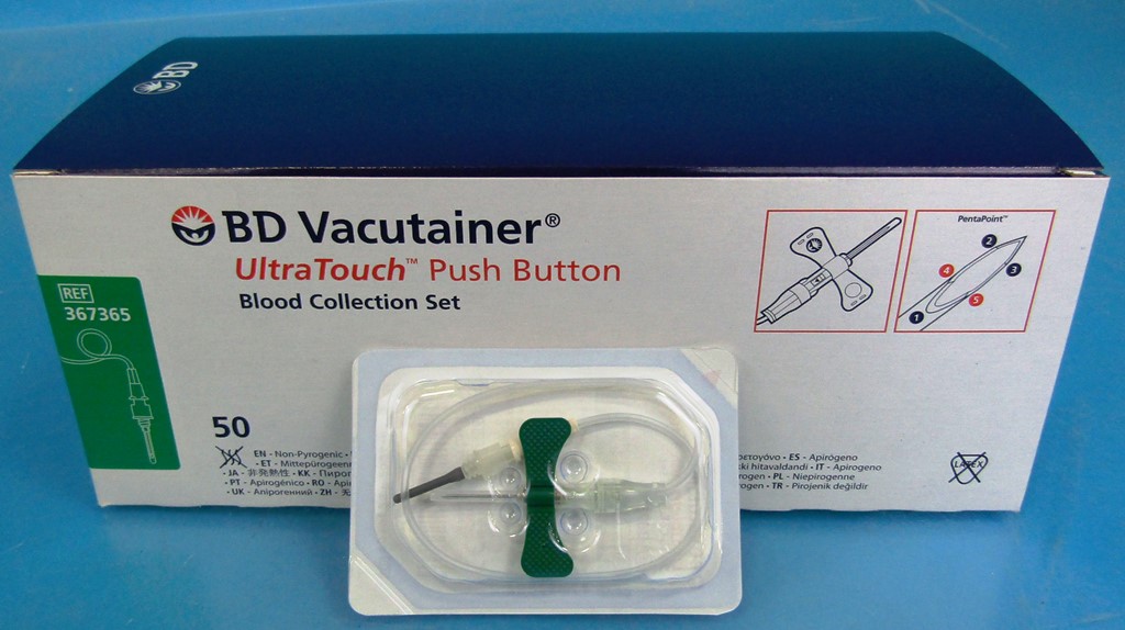 BD (Becton Dickinson) Push Button Blood Collection Set